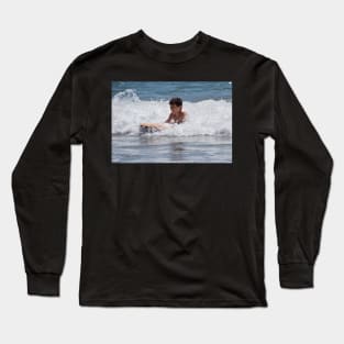 in the waves Long Sleeve T-Shirt